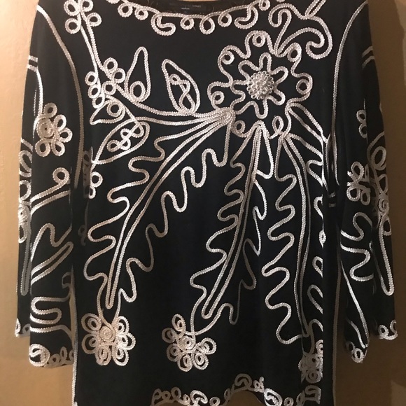 Evening/cocktail tunic - Picture 2 of 5